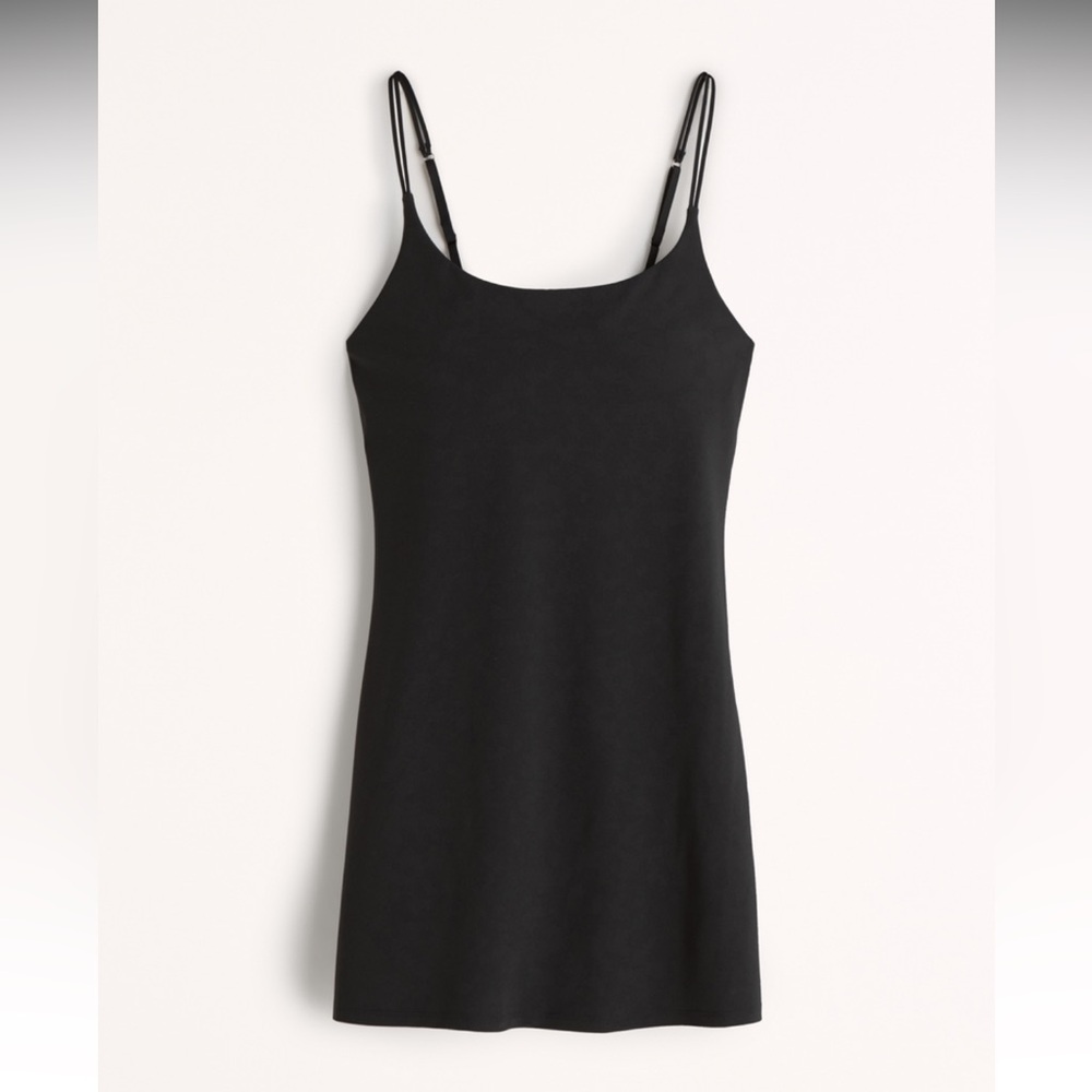 Abercrombie & Fitch Black Slip Chemise